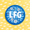 lfg vinyl decal sticker inspired by usa woman's soccer