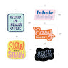 Self-Care Sticker Pack 5 Vinyl Decal Stickers
