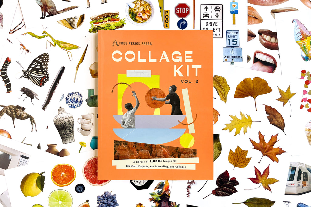Unplug, Unwind & Get Crafty with the Collage Kit Vol. 2