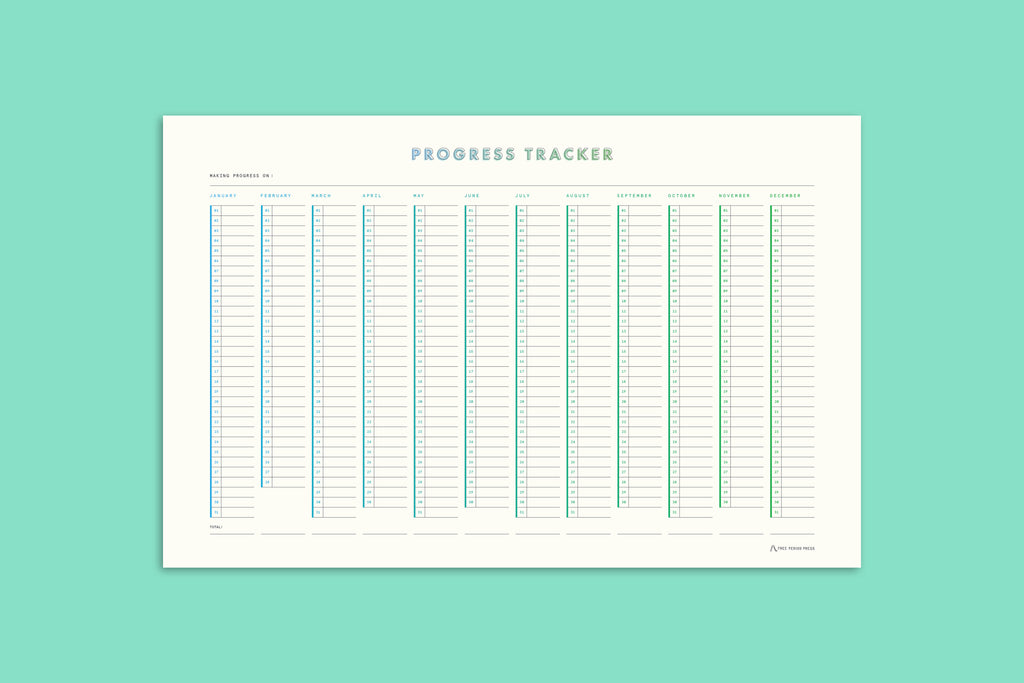 New Progress Tracker: Track Daily Progress Towards Your Big Goals