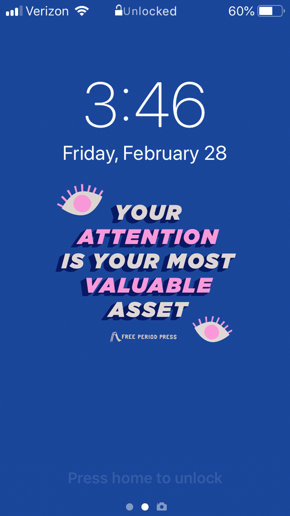 4 Free Phone Wallpapers for Focus and Productivity