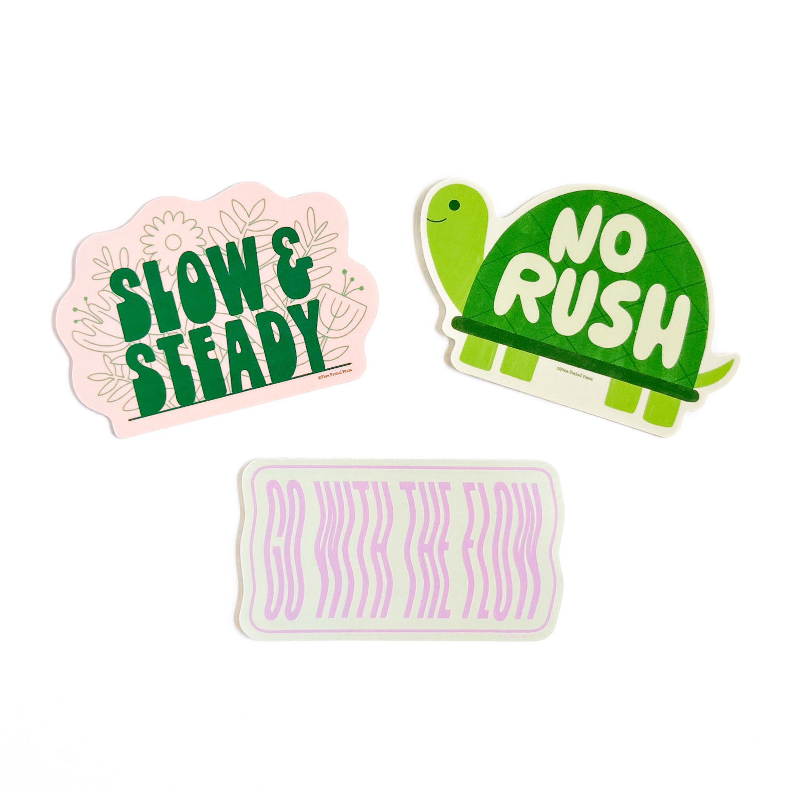 Slow and Steady Vinyl Decal Sticker