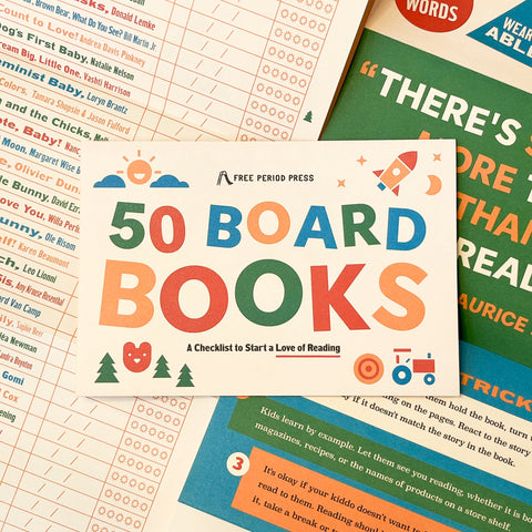 50 Board Books: A Checklist to Start to a Love of Reading