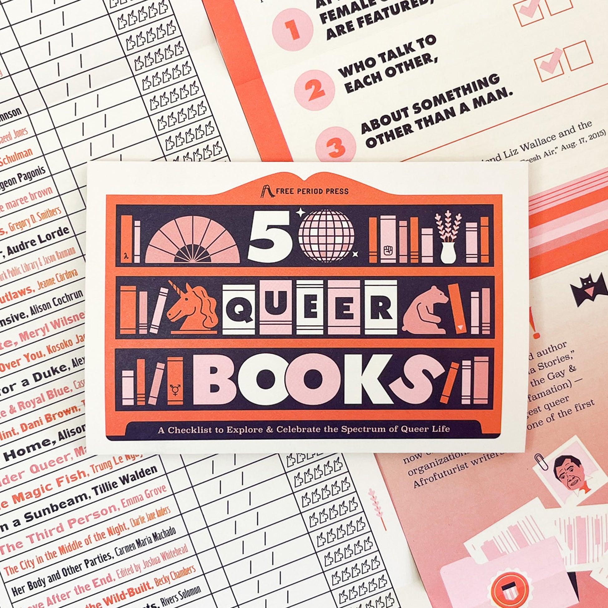 Que Book 50 Queer Books: A Checklist to Explore & Celebrate the Spectrum of Que ...