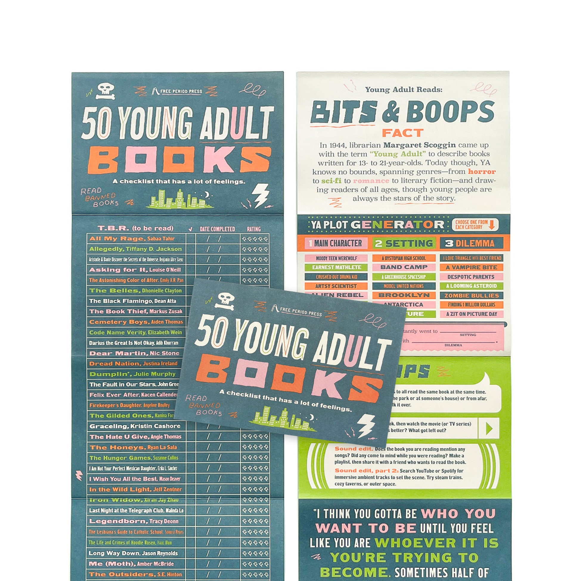 50 Young Adult (YA) Books: A checklist that has a lot of feelings ...