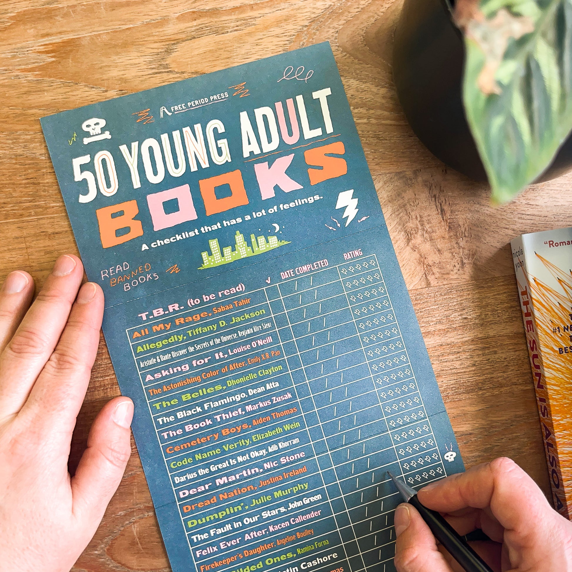 50 Young Adult (YA) Books: A checklist that has a lot of feelings ...