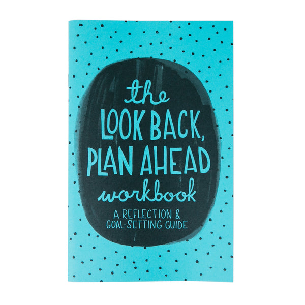 look back plan ahead workbook zine