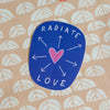 Radiate Love Sticker | Free Period Press