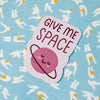 give my space vinyl decal sticker planet
