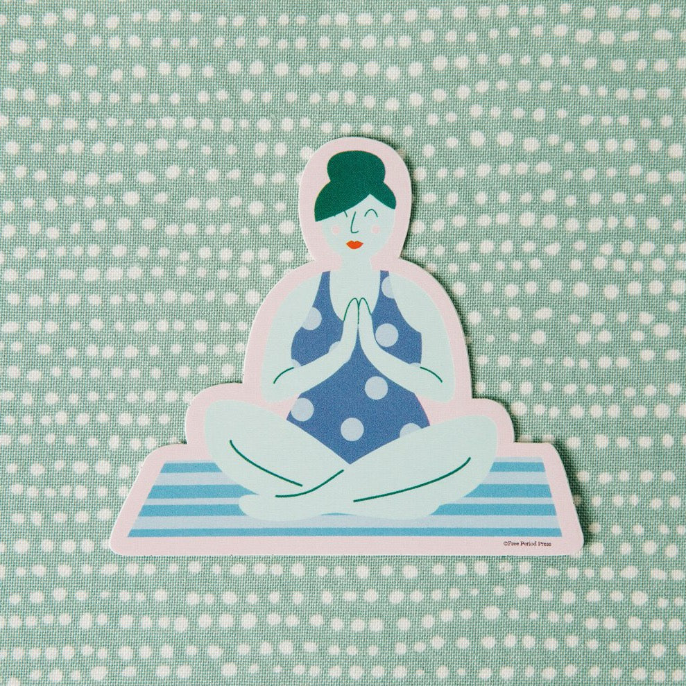 Yoga Vinyl Decal Sticker