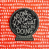 no one know what they're doing vinyl decal stick crystal ball