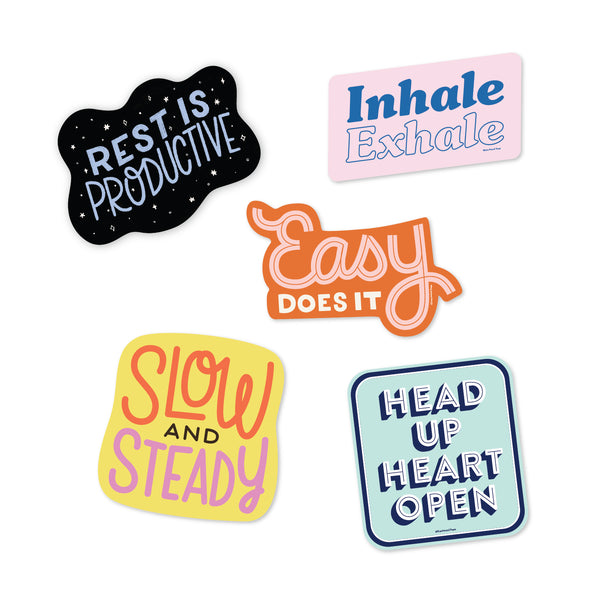 self care stickers